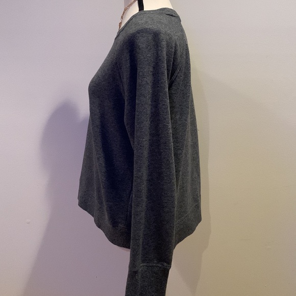 DKNY Women's Rhinestone Logo Crew Neck - Picture 4 of 7